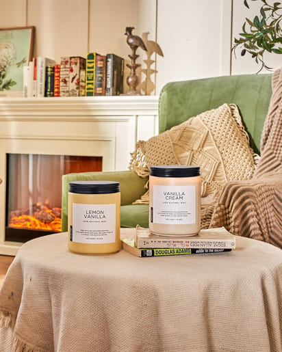 Eco-Luxe Vanilla Soy Candle™