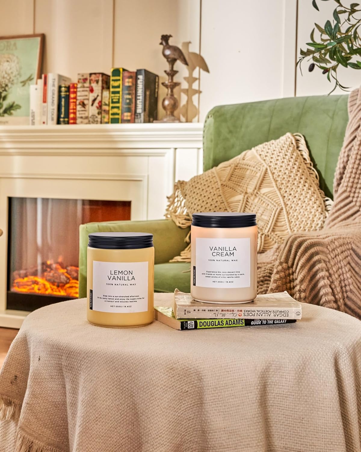 Eco-Luxe Vanilla Soy Candle™