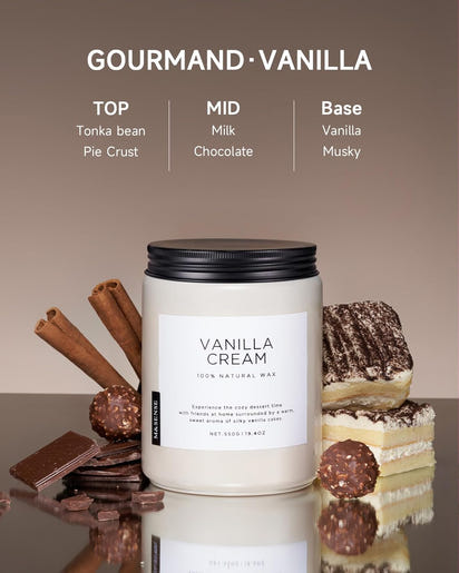 Eco-Luxe Vanilla Soy Candle™