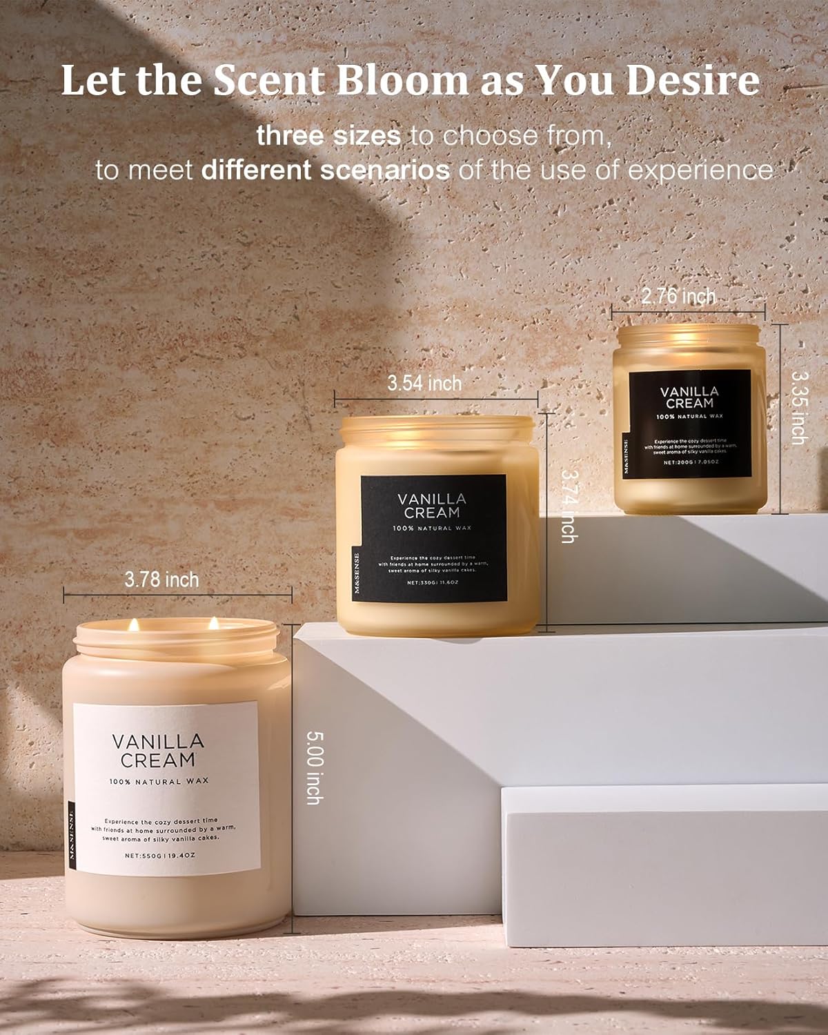 Eco-Luxe Vanilla Soy Candle™